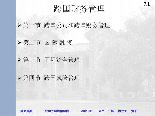 跨国财务管理.ppt