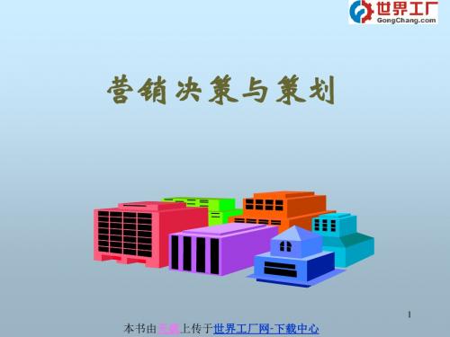 营销决策与策划(PPT13张)