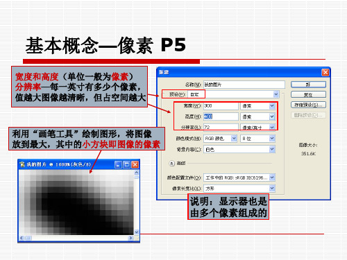 实例(4)位图、像素以及矢量图