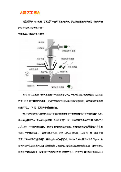 激光焊接机的工作原理【详解】