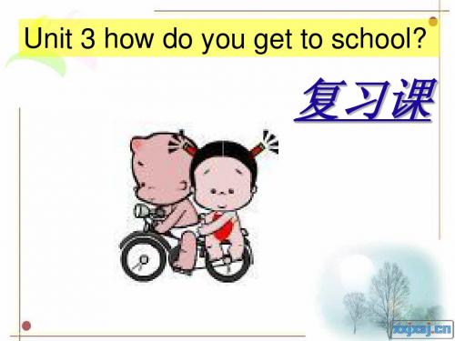 unit_3_how_do_you_get_to_school_复习