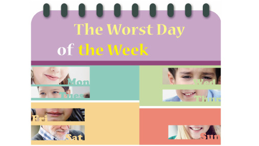 初中英语早读阅读理解练习The Worst Day of the Week 课件(共14张PPT)