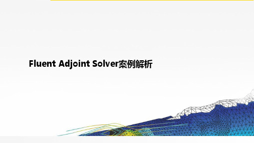 Adjoint Solver案例解析