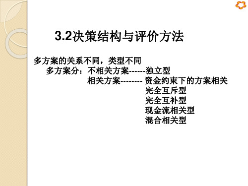 技术经济学第3章经济效果评价方法2