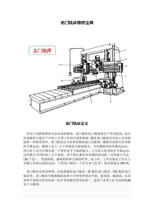 龙门铣床