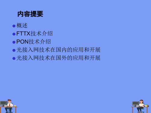 光接入网技术(PON)完美版PPT