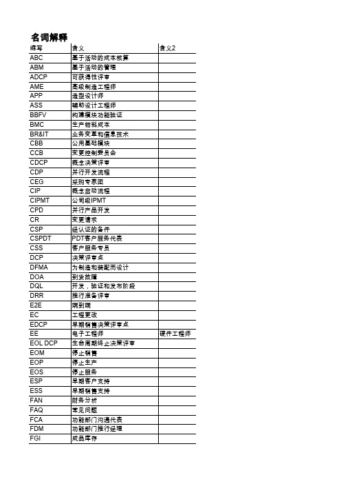 IPD详细操作流程活动说明