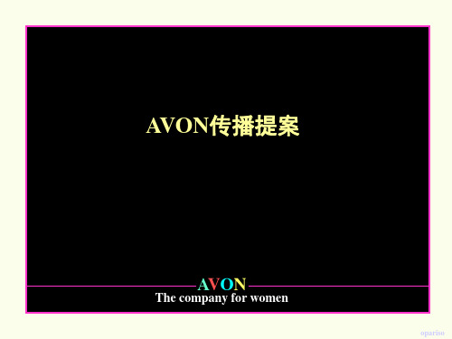 AVON传播提案