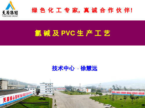 氯碱及PVC生产工艺培训知识PPT(共 39张)