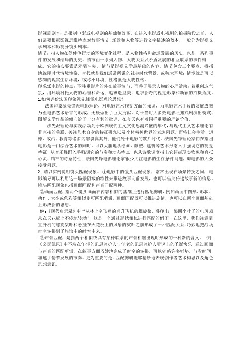 影视文学