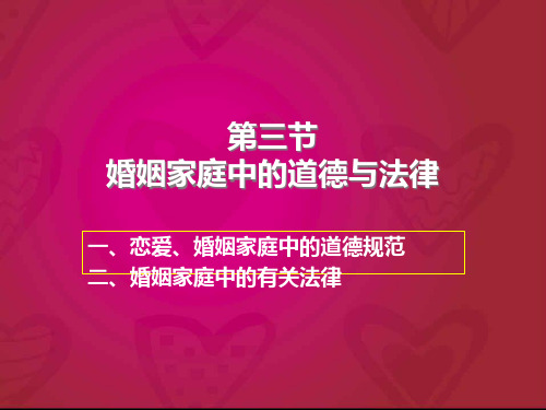 婚姻家庭中的道德与法律2