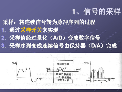 第八章采样控制系统