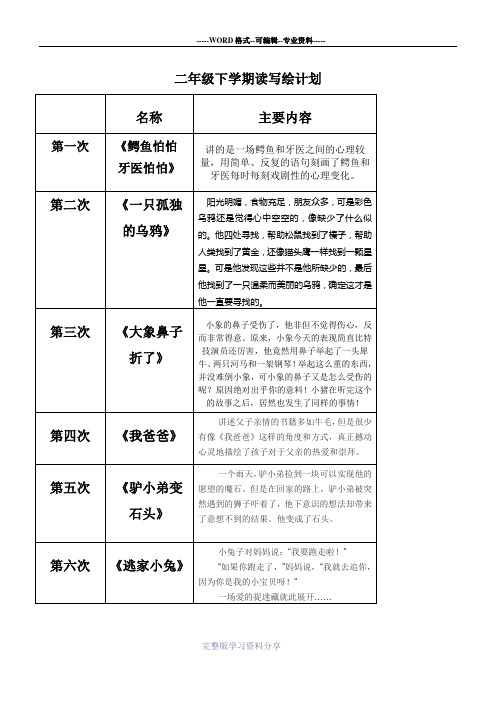 读写绘社团计划