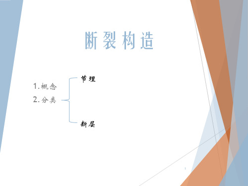 断裂构造ppt课件