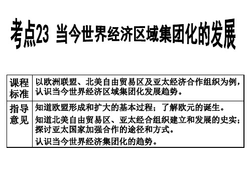 考点24区域集团化