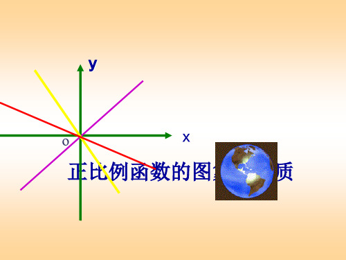 人教版数学八年级下册19.2.1正比例函数_2(共23张PPT)