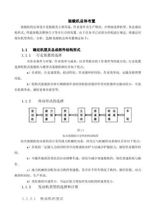 ZL50装载机计算说明书