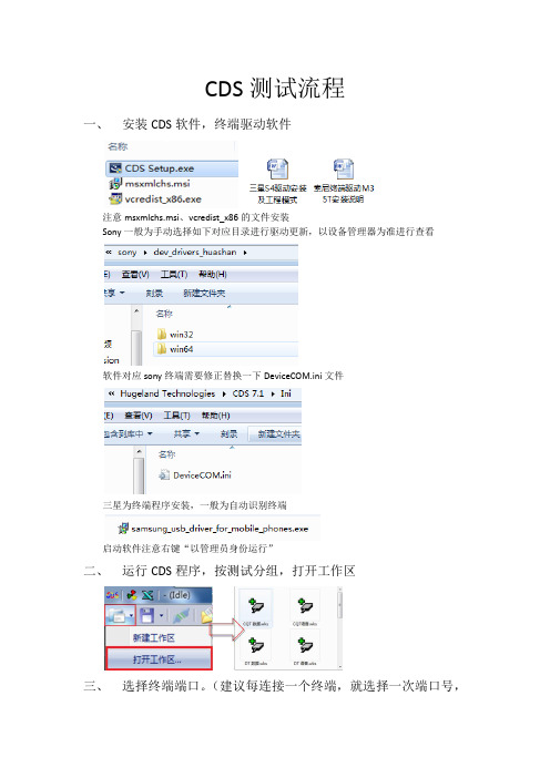 CDS测试流程