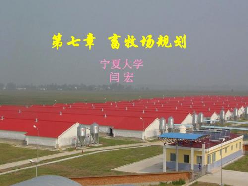 场址选择与规划布局1资料
