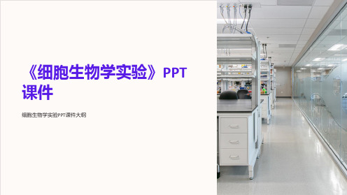 《细胞生物学实验》课件