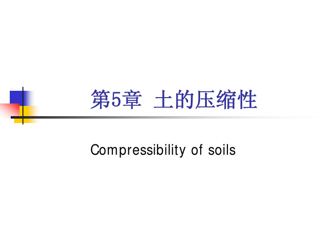 土力学课程讲解第5章