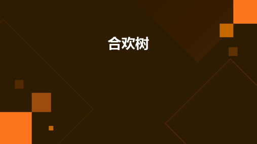 合欢树(借鉴各课件优点)