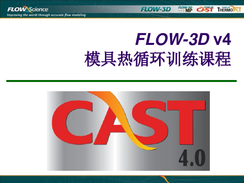 FLOW-3D_Cast_v4_高压铸造训练教材