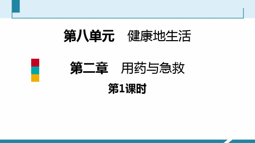 最新人教版八年级生物下册《第二章第1课时安全用药》优质教学课件