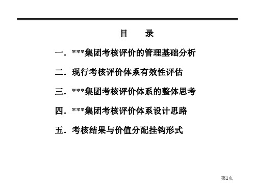 绩效考核评价体系PPT课件共45页文档