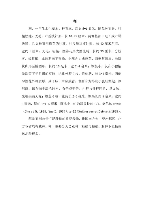 18.小稻秧脱险记(相关资料)