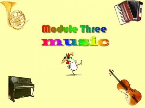 Module 3 MusicIntroduction and reading