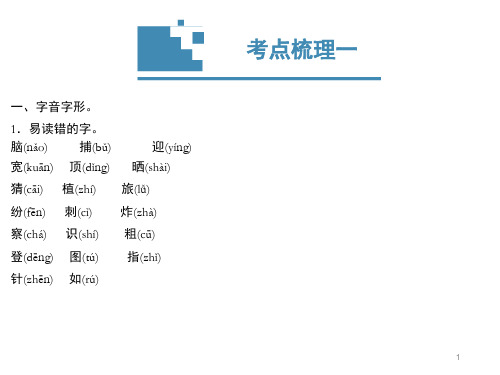 部编语文二年级上全册考点梳理.ppt