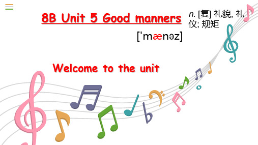 牛津译林英语八年级下册Unit5Welcome to the unit(共25张PPT)