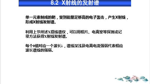 高二物理竞赛X射线的发射谱课件