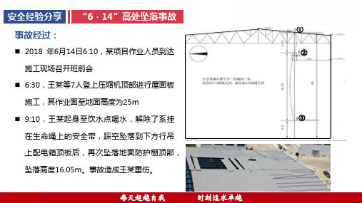 安全经验分享3---高处坠落事故