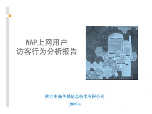 WAP上网用户访问行为分析