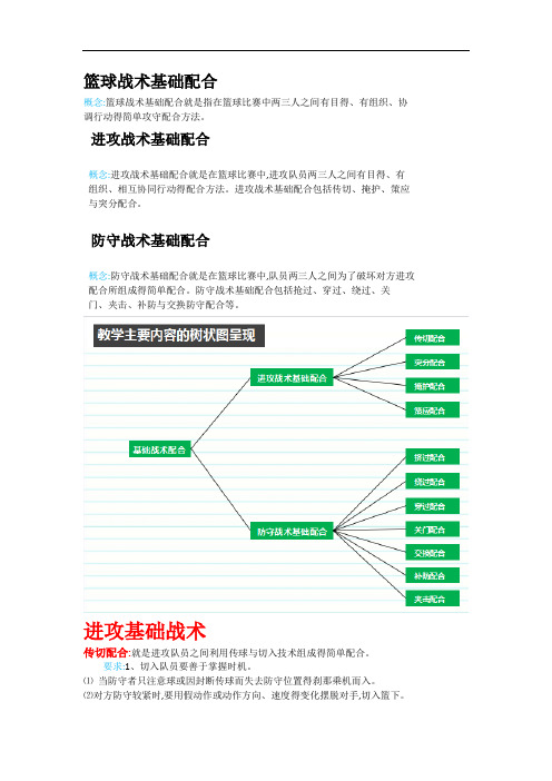 《篮球》基础战术配合