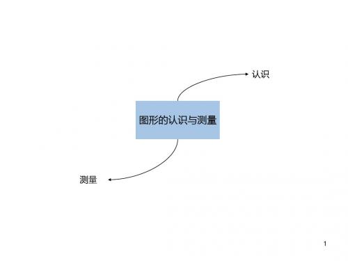 思维导图图新的认识与测量ppt课件