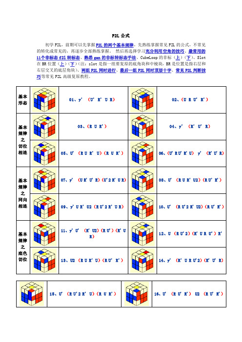 魔方FL公式