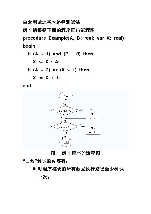 白盒测试