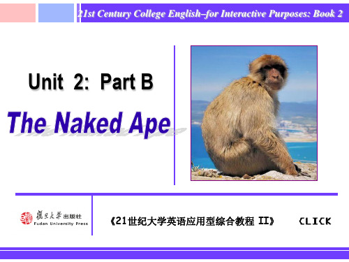 Unit2-The Naked Ape