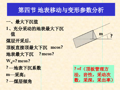 第四讲开采沉陷实验室