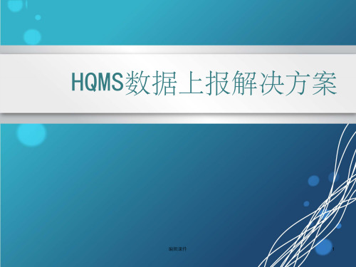 HQMS数据上报系统