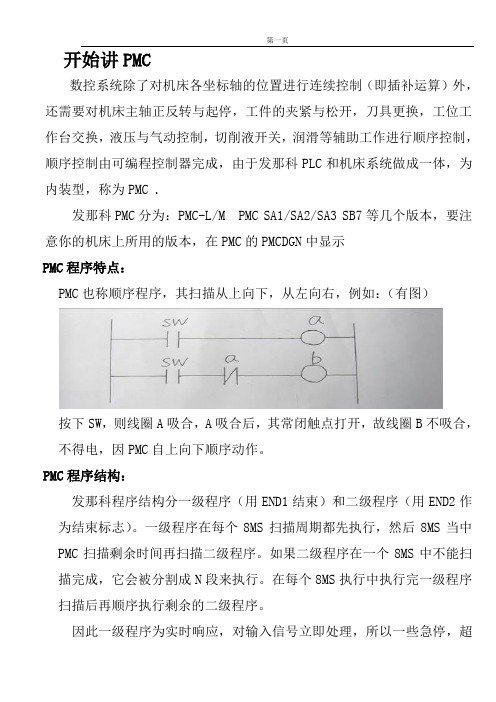 FANUC系统培训教案