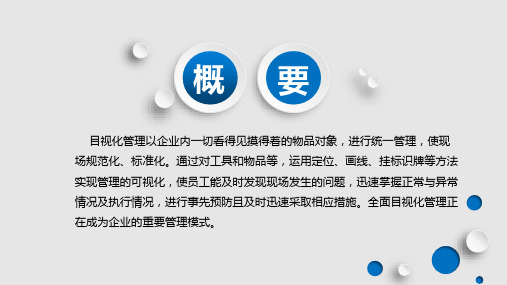 公司目视化管理手册PPT课件