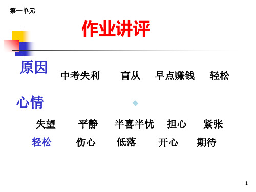 第一单元第1课面向未来的职业生涯规划PPT课件