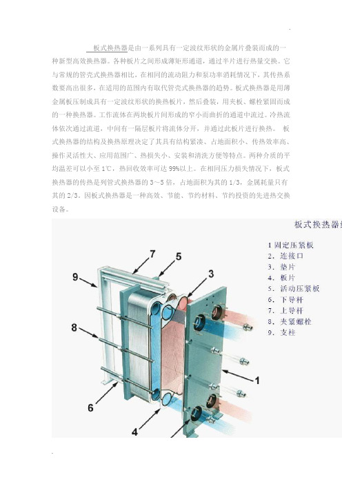 板式换热器工作原理图及工作视频