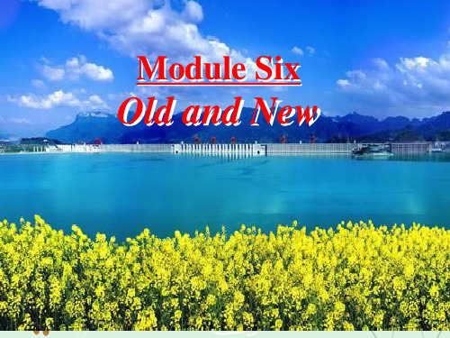 外研英语必修3Module6 New Words(共38张PPT)
