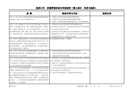 9.收货与验收