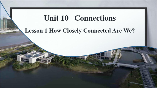 Unit+10+Connections+Lesson+1+How+Closely+Connected